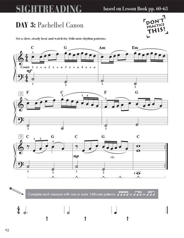 Piano Adventures Sightreading Level 3B