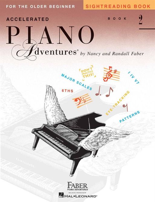 Hovedbilde Accelerated Piano Adventures Sightreading Book 2