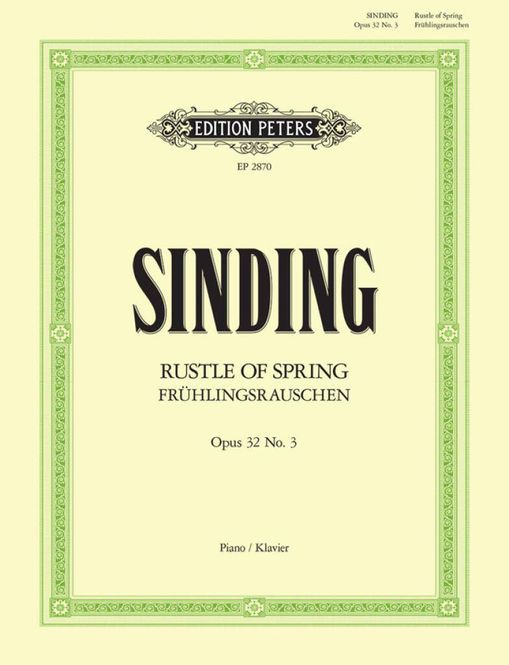 Hovedbilde Sinding - Fruhlingsrauschen Op.32/3