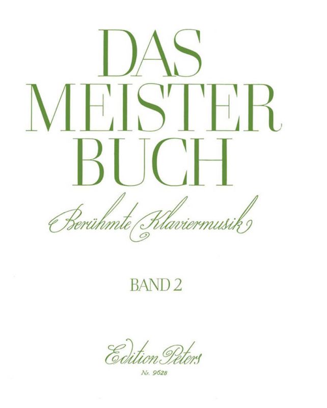 Meisterbuch 2 Beruhmte Klavier