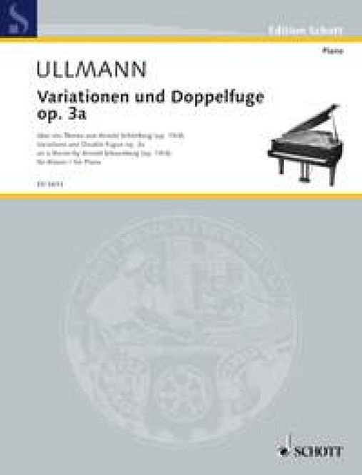 Hovedbilde Viktor Ullmann - Variations and Double Fugue op. ...