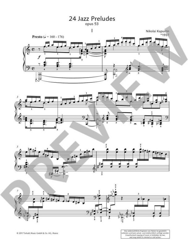 24 Jazz Preludes op. 53
