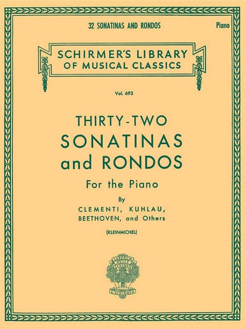 Hovedbilde 32 Sonatinas and Rondos