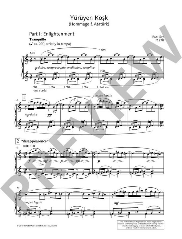 Fazil Say - Yürüyen Kö?k op. 72a