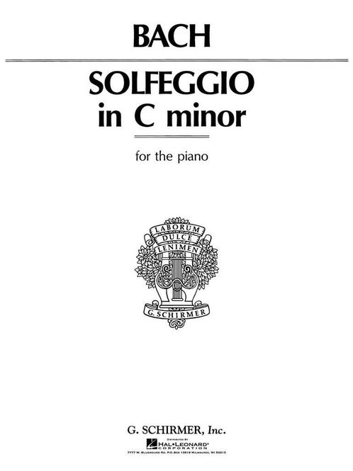 Hovedbilde Carl Philipp Emanuel Bach - Solfeggietto in C ...
