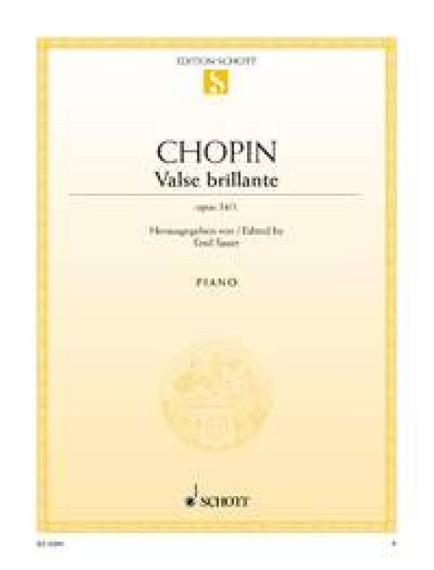 Frédéric Chopin - Valse Brillante Opus 34/1