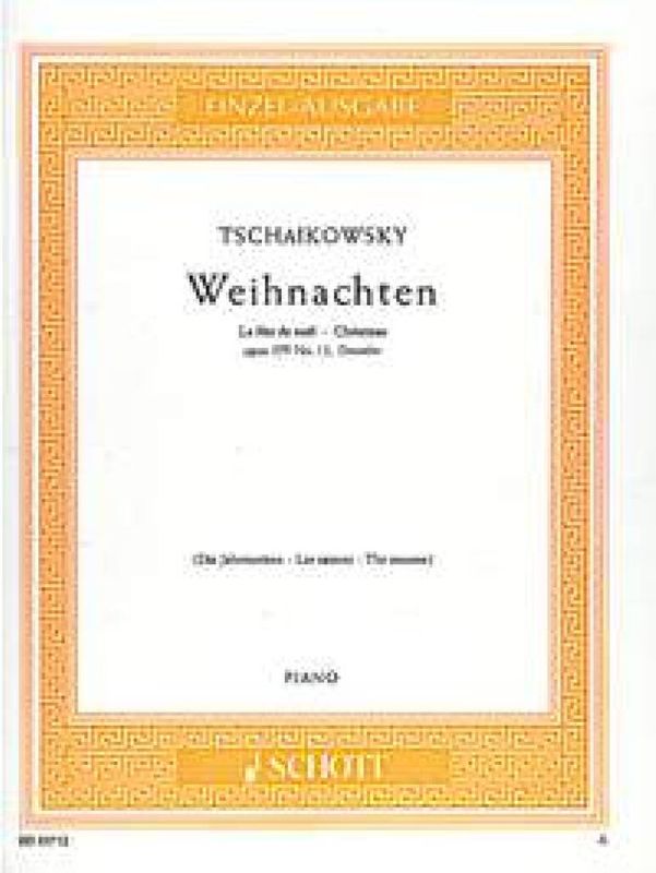 Pyotr Ilyich Tchaikovsky - Jahreszeiten Opus 37/12 December P