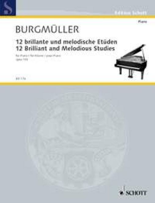 Hovedbilde Friedrich Burgmüller - Etudes Opus 105