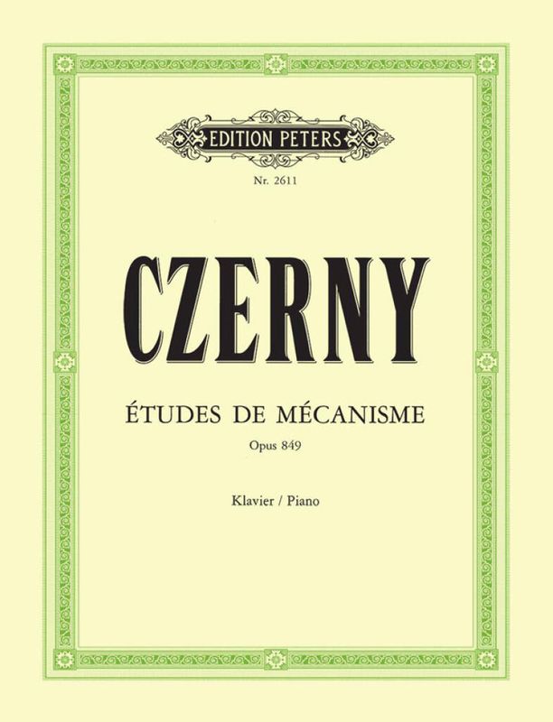 Carl Czerny - 30 Studies Of Mechanism Op. 849