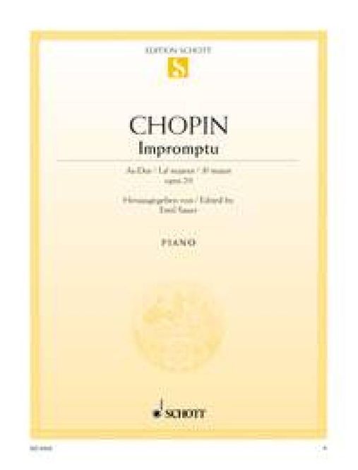 Hovedbilde Frédéric Chopin - Impromptu As Opus 29