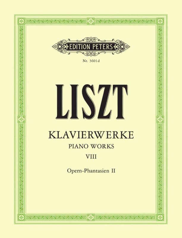 Franz Liszt - Klavierwerke - Band 8