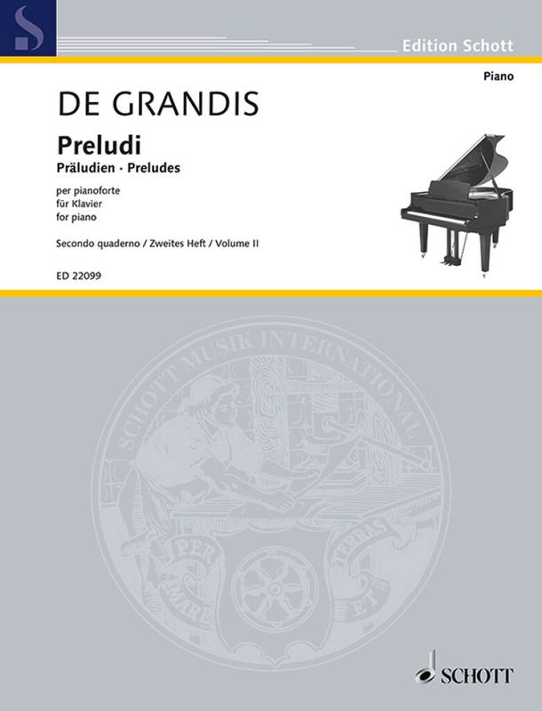 Renato de  Grandis - Preludi Band 2