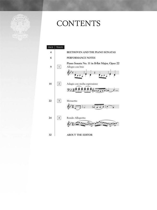 Ludwig van Beethoven - Beethoven: Sonata No. 11 in B-flat Major,
