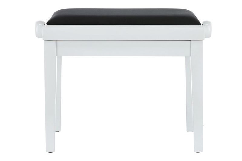 GEWA Piano bench Deluxe White high gloss