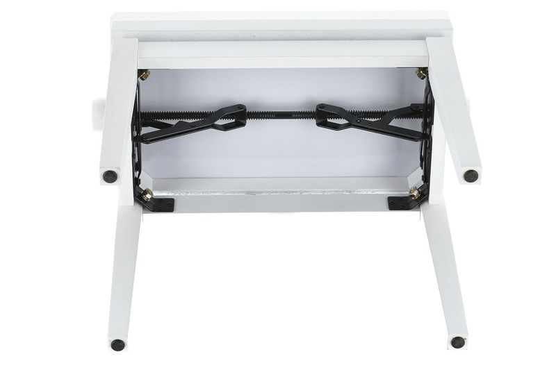 GEWA Piano bench Deluxe Vinyl White matt