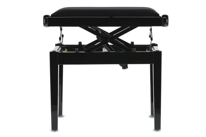 GEWA Piano bench Deluxe Autolift Black highgloss