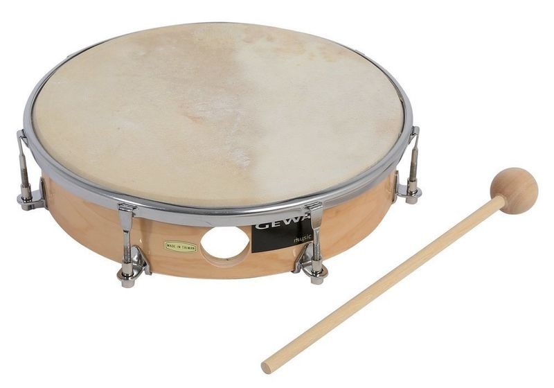 GEWA Tambourine Traditional tunable 12