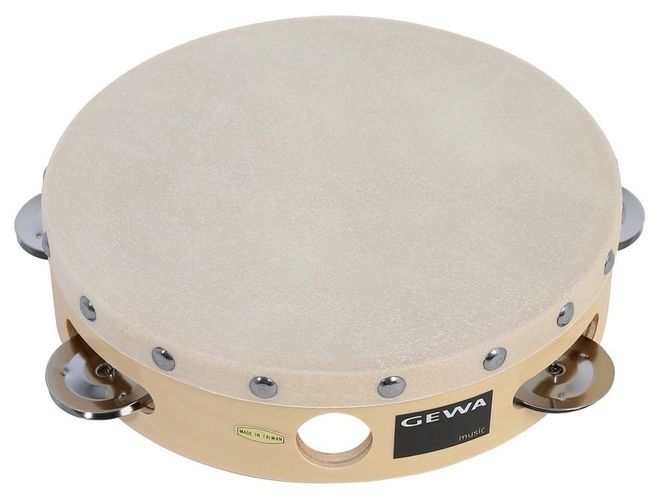 Hovedbilde GEWA Tambourine Traditional with shells 8"