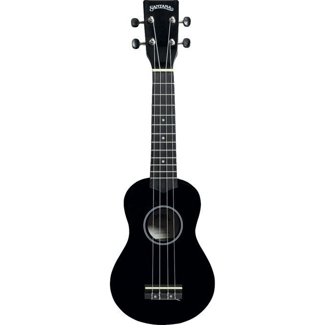 Hovedbilde Santana 01 BK ukulele black 