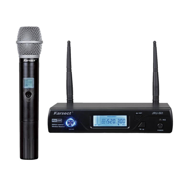 Karsect JRU-561/HT-51C trådløst, håndholdt mikrofonsettt  