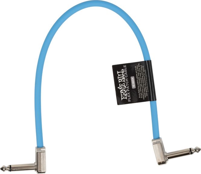 Hovedbilde Ernie Ball 6456 Flex Patch Cable Blue 30cm