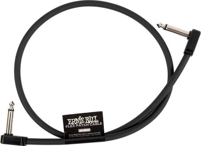 Hovedbilde Ernie Ball 6442 Flex Patch Cable Black 61cm