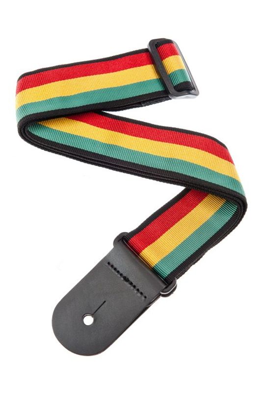 D'Addario 50A06 Axelband World Tour 50 mm Woven-Jamaica
