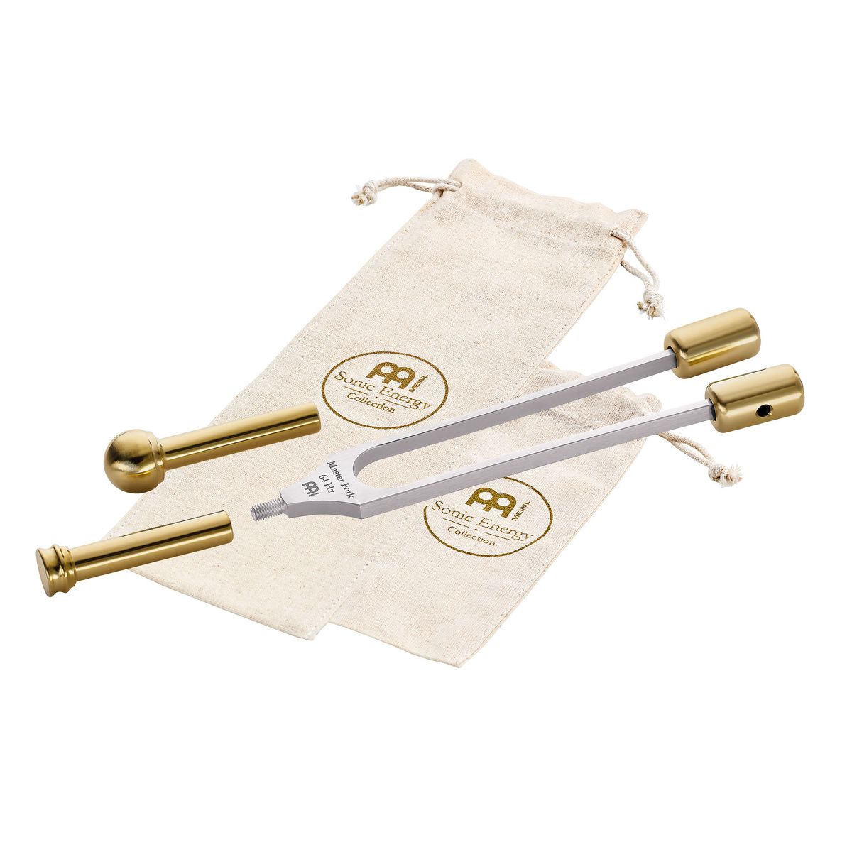 Meinl TTF-64-G Therapy Tuning Fork, 64 Hz, Weighted Master Fork