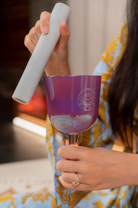 Meinl ESOLCSB741 Essence Solfeggio Crystal Singing Bowl SOL 741 Hz