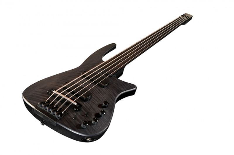 NS Design CR5-BG-CHS NS 5-str. Elbas Headless Fretted - Charcoal Stained