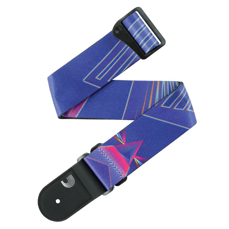D'Addario 50RUN81 Axelband Polyester Woven 50mm - Prism
