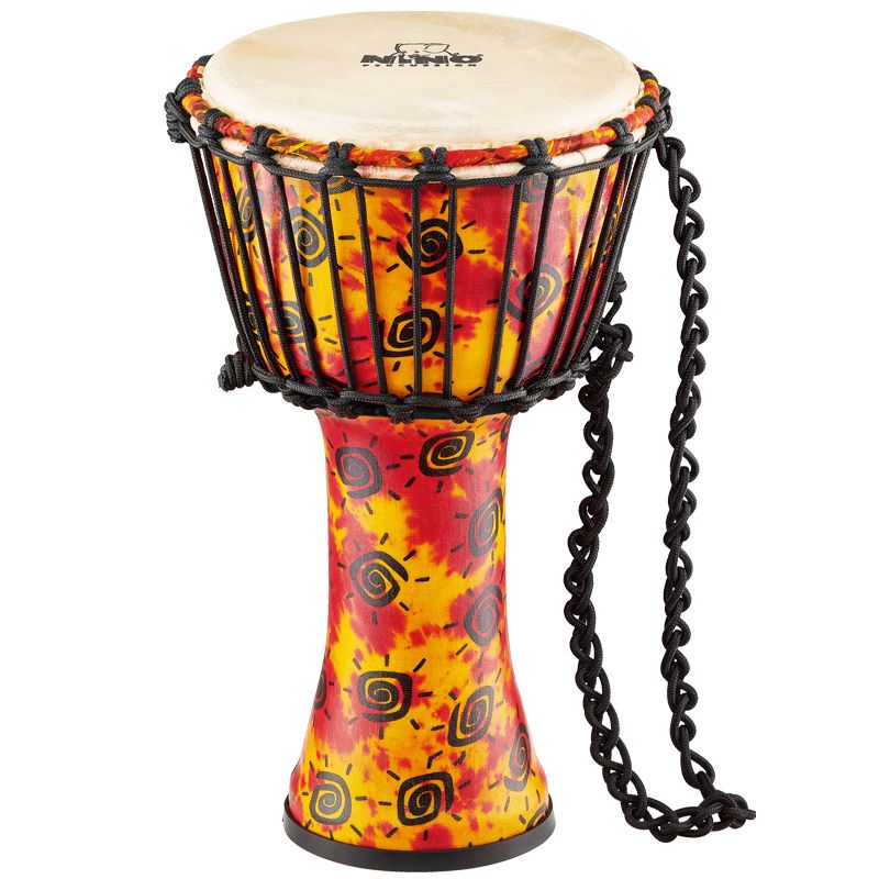Nino NINO-PDJ1-M-G Plastic Djembe 10'', Goat head
