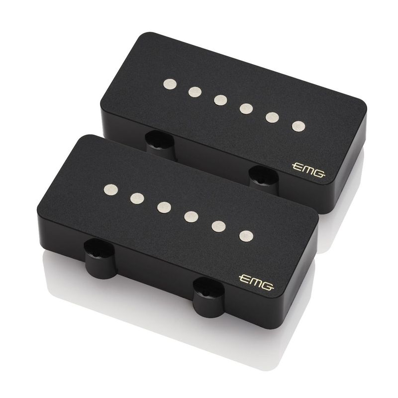 Emg JMASTER SET BLACK JMASTER Pickup Set, Black