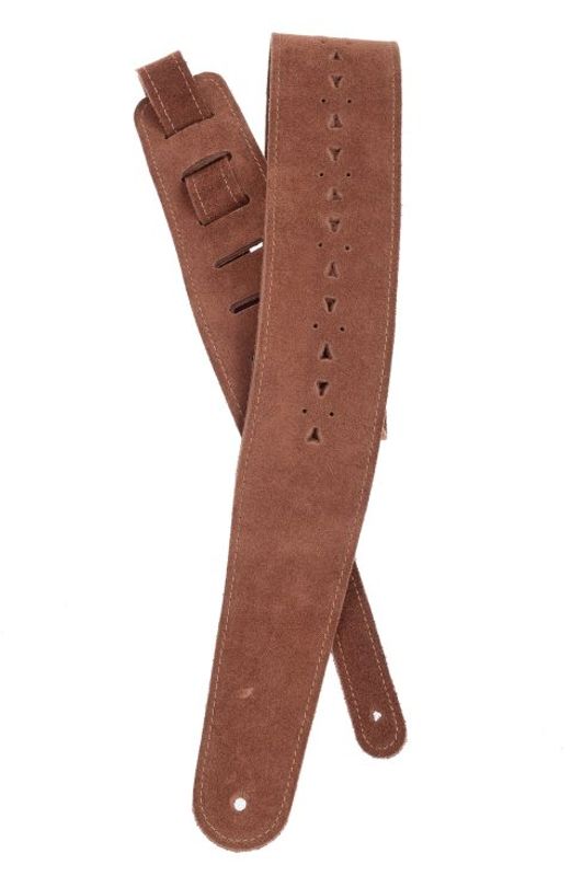 D'Addario 25PRF05 Läderband 64 mm Läder-Honey Suede Apache