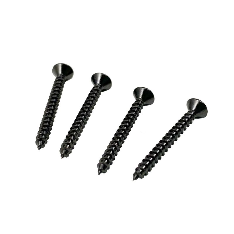 Emg 5332.00 Screw kit for Mounting-rings, Long, Black (4)