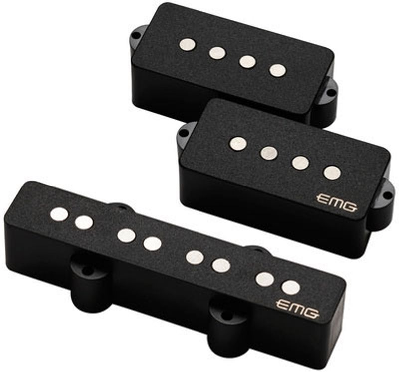 Emg GZR-PJHZ-BK Pickup Set Geezer Butler PJHZ passiv Black