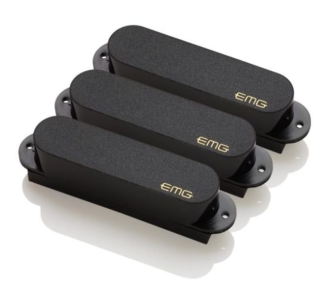 Hovedbilde Emg SLV-SET-BK Pickup Set Single aktiv Black