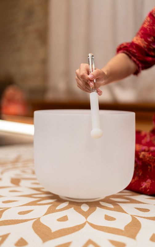 Meinl CSBRHMT Crystal Singing Bowl Rod Medium