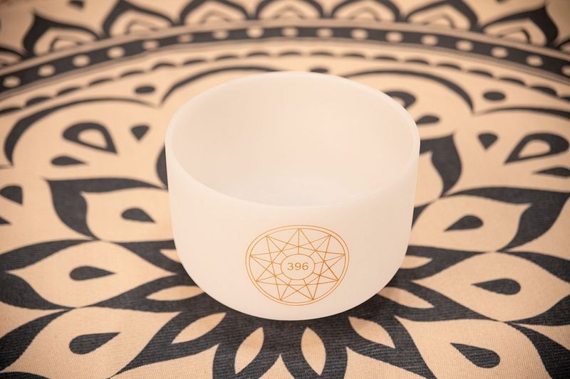 Meinl SOLCSB10-396 Solfeggio Crystal Singing Bowl 10
