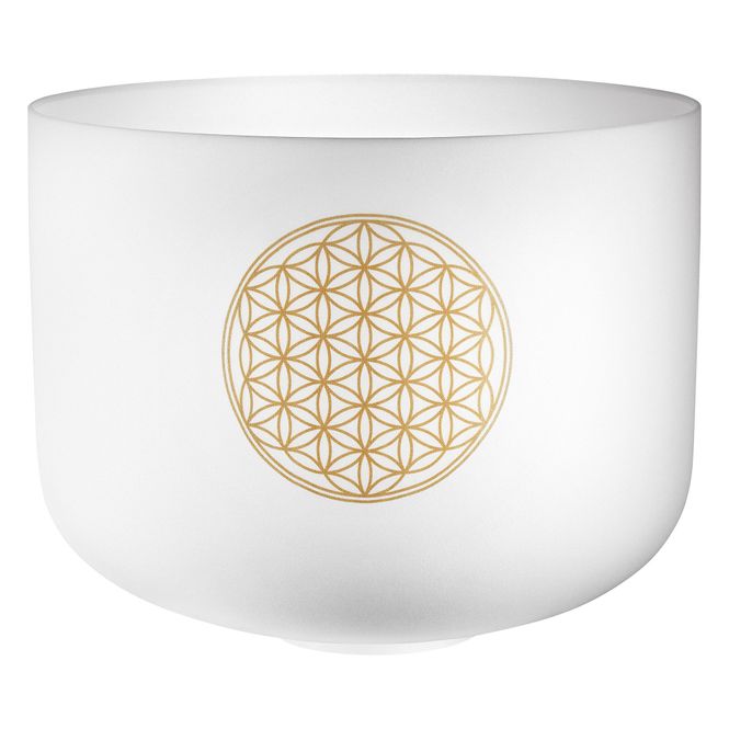 Hovedbilde Meinl PCSB16FOL Planetary Tuned Crystal Singing Bowl 16", Flower of Life