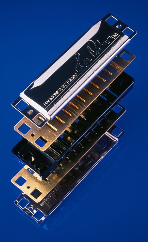 Lee Oskar 1910MD-FLOW Munspel 10-hål Major Diatonic (Blues) FLOW