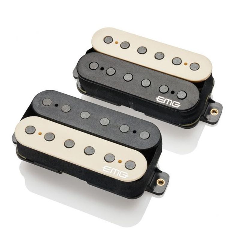 Emg JR-SET-ZB Pickup Set Jim Root Daemonum Sign kit, Zebra