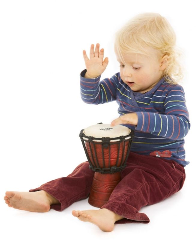 Nino NINO-ADJ2-XXS African Djembe 4,5'' XX-Small, Water Series