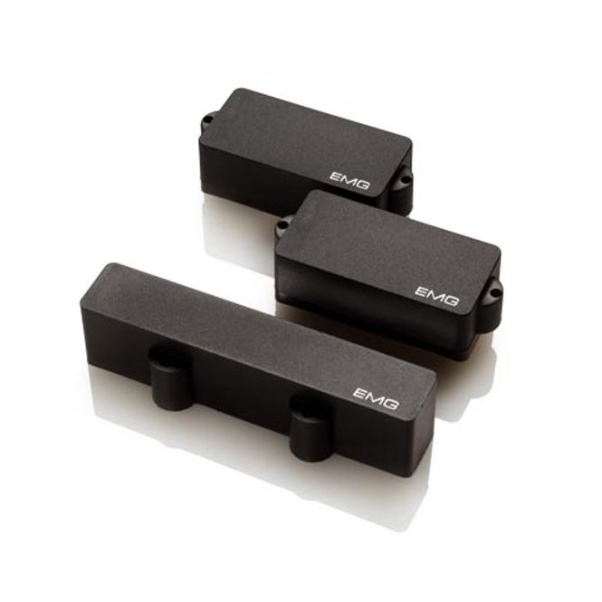 Hovedbilde Emg PJ-SET-BK Pickup Set P+J-Bass aktiv Black