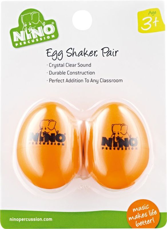 Nino NINO540OR-2 Ägg-shaker (2), Orange