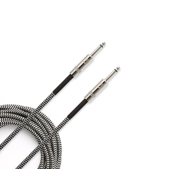 Hovedbilde D'Addario PW-BG-20BG Instrumentkabel Custom Braided 6m Gray