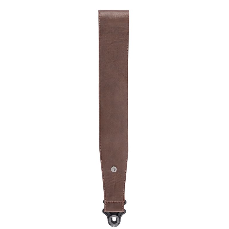 D'Addario 30BAL02 PW Comfort Leather strap 3''/76mm Auto Lock - Brown