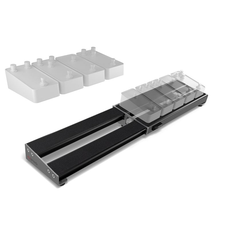 D'Addario PW-XPNDPB-01 D'Addario XPND 1 Pedalboard - 1 row