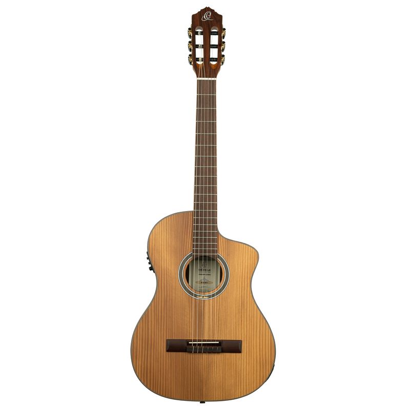 Ortega RCE23RO Klassisk gitar m/mik, Short scale, Slim neck, Thermo Series