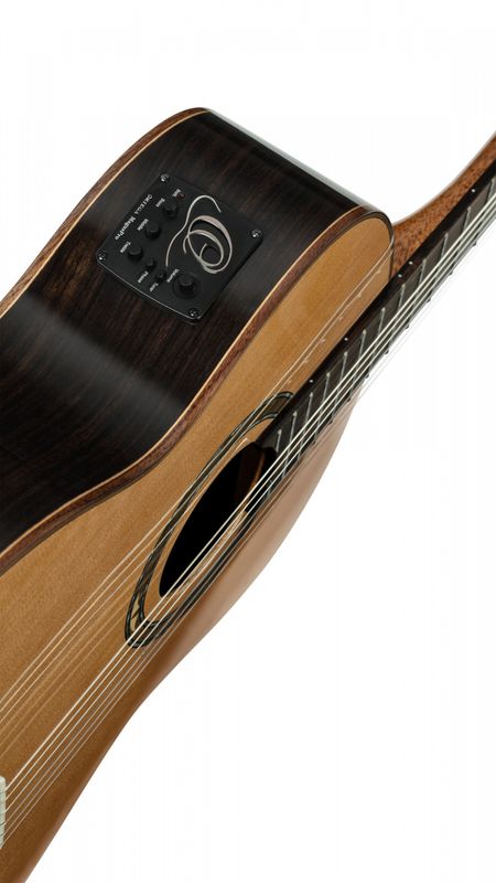 Ortega RE159RWSN Klassisk gitar 4/4 Size, med mik, Slim neck